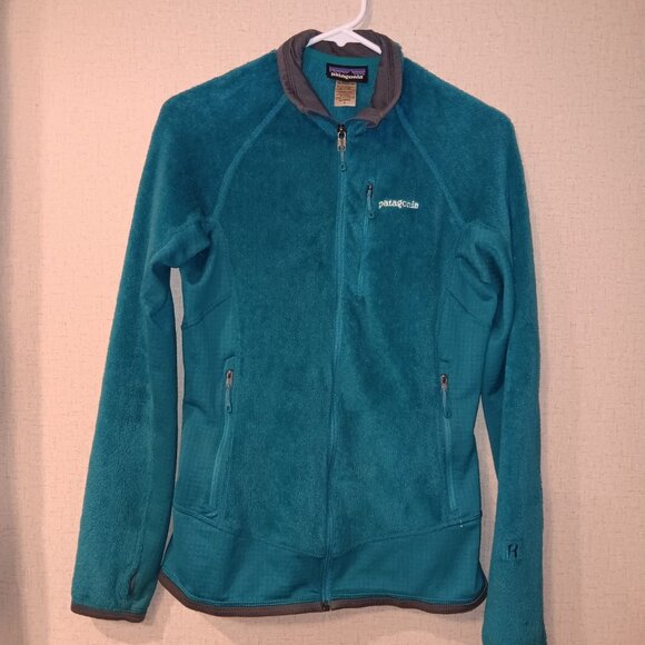 Patagonia Women's R2 Fleece Jacket Full On Blue Sz s - Picture 6 of 6